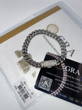 Moissanite Clasp Miami Cuban Link 8MM Bracelet